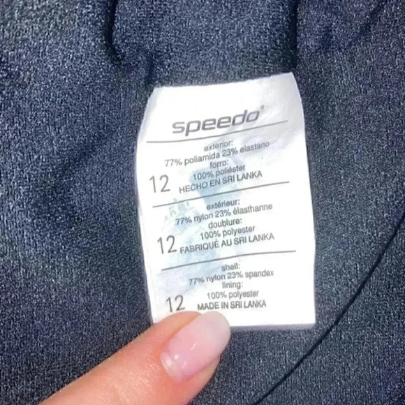 Speedo Women's Ultraback Racerback Athletic Training One Piece Swimsuit - Picture 4 of 4